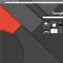 Red Material Design 2560x1440p Chrome extension download