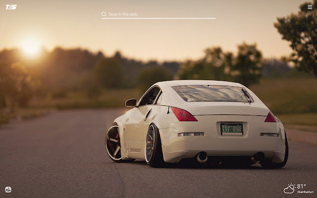 JDM Cars HD Wallpaper New Tab