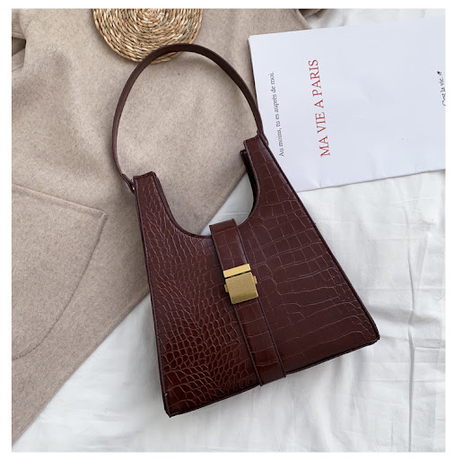Title 1, Fashionable one-shoulder armpit bag, a simple h...