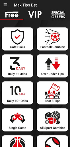 Screenshot Max Tips Bet - Sport Betting