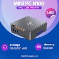 Máy Tính Để Bàn – Máy Chủ Server – Mini Pc – Intel Nuc N100 (Hàng Chính Hãng)