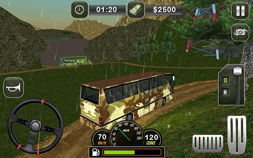 Army Bus Driving 2017 - Military Coach Transporter (Mod)