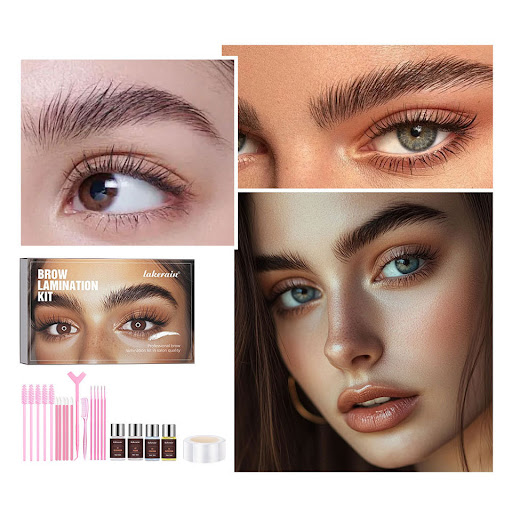 Title 7, Brown Ironing Eyebrow Suit Natural Shaping Defi...