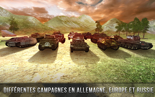 Code Triche Tank Battle 3D: World War II  APK MOD (Astuce) 2