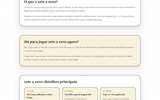 sete a zero Sidepanel screenshot 1