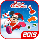 Cover Image of Unduh Mickey Christmas Dressup Fashion 1.0 APK