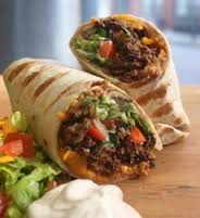 GROUND BEEF BURRITO