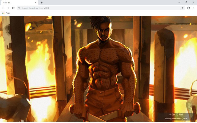 Killmonger New Tab & Wallpapers Collection