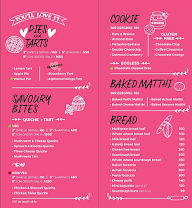 Zoet Desserts menu 1