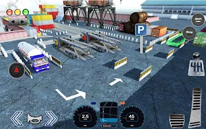 3D Truck Parking Simulator 2019: Real Truck Games screenshot 21