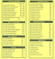 Shahi Biryani Corner menu 1