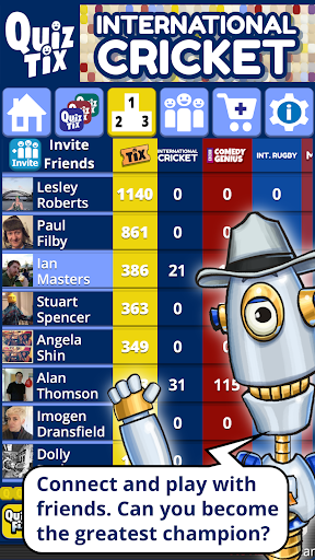 QuizTix: International Cricket