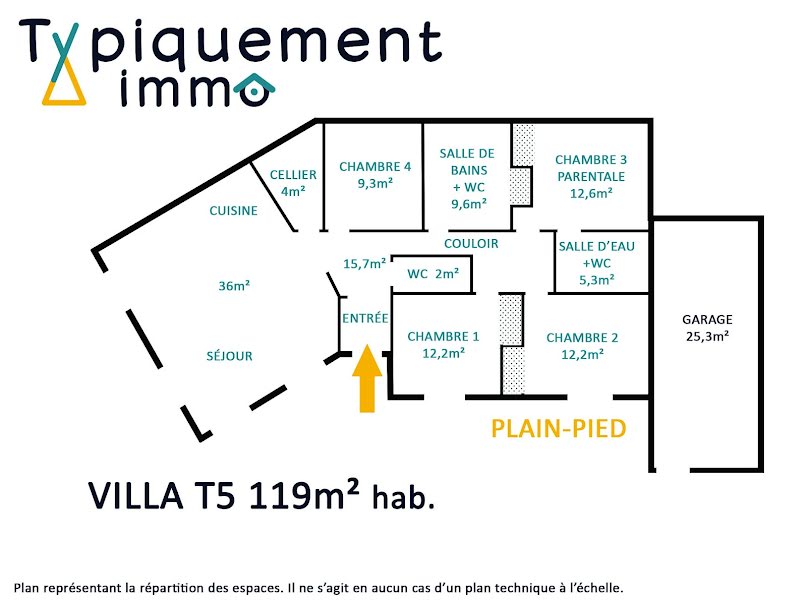 Vente maison 5 pièces 119 m² à Pelleport (31480), 297 990 €