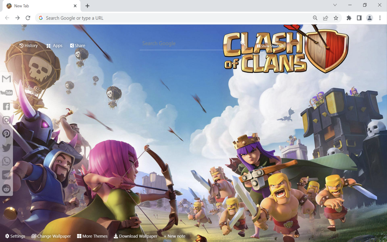 Clash of Clans Wallpaper Preview image 1