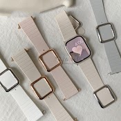 Dây Đeo Thay Thế 20 Màu Sắc Cho Apple Iwatch Series 7 6 5 4 3 Se 21 41Mm 45Mm 44Mm 40Mm 42Mm 38Mm