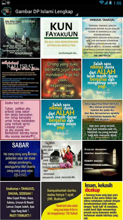 Gambar Dp Islami Lengkap Android Apps Google Play Screenshot Sabar