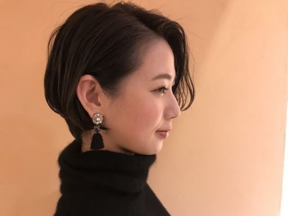 丸顔はショートヘアで小顔見せを狙って隠すことから卒業 美容室bule Starのブログ