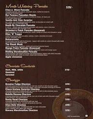 The Chocolate Room menu 8