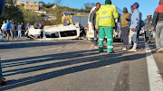 A taxi crashed near Durban leaving 16 people injured.