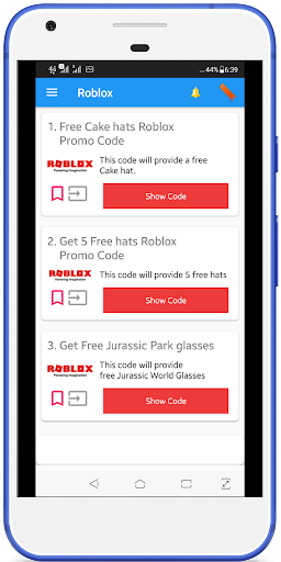 how to get free promo codes for roblox