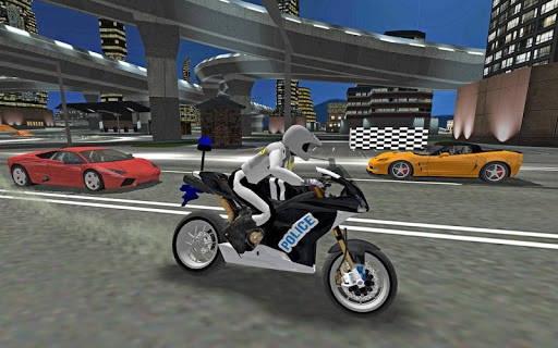Screenshot City Police MotorBike 3D Sim