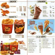 KFC menu 3