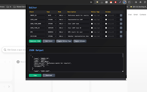 Schema Formatter