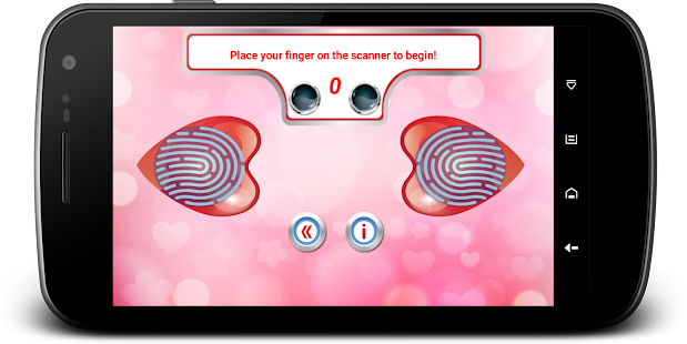 Fingerprint Love Test Scanner Prank