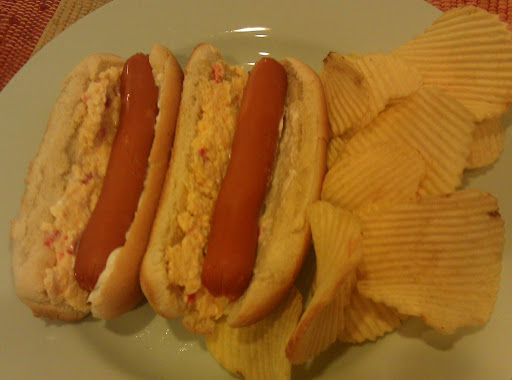 Pimiento-Cheese Dogs