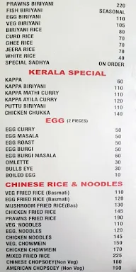 Thalassery Restaurant menu 5