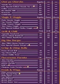 Sai Appetizing Corner menu 1