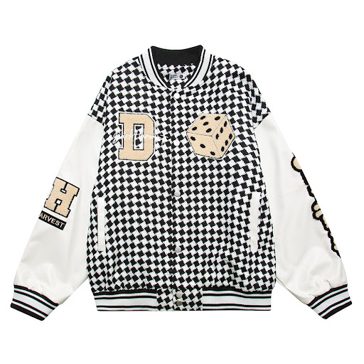 Title 5, Dice Pattern Embroidered Baseball Uniform for M...