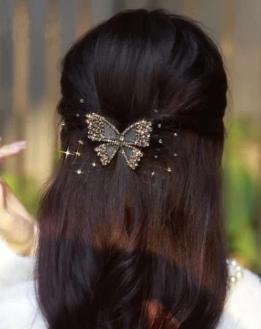 Grampo de cabelo borboleta com micr - 3