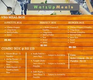 Watzup Meals menu 1