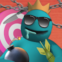 Icon Kick the Rainbow Monster 3D