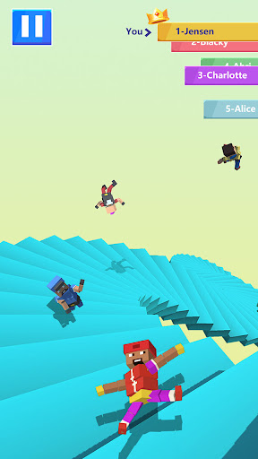 Screenshot Rolling Stairs Master-Falling