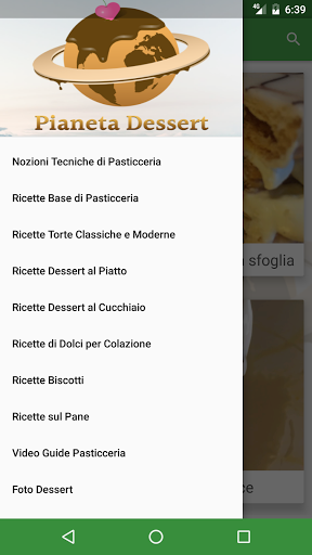 ricette dolci