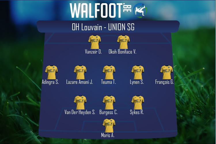 Composition Union SG | OH Louvain - Union SG (01/10/2022)