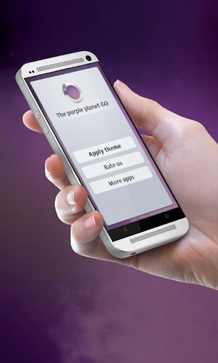 紫色的星球 GO Keyboard