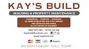 Kay's Build Building And Property Maintenance Logo