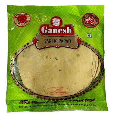 Ganesh Papad - Garlic - 180 gm