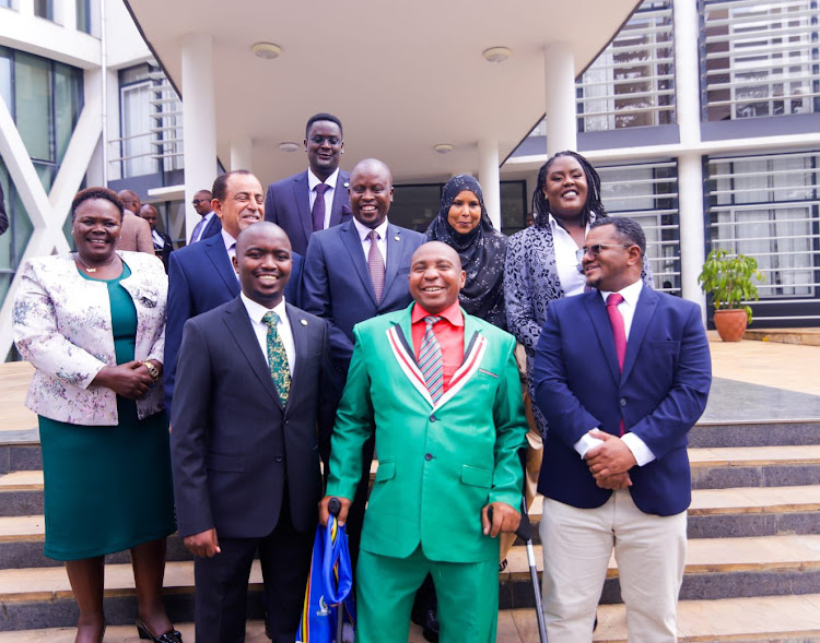 EALA MPs after swearing in on December 19, in Arusha Tanzania