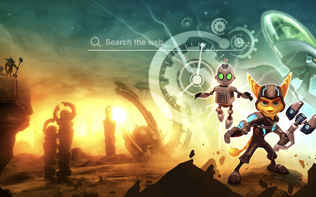 Rachet & Clank HD Wallpapers New Tab Theme