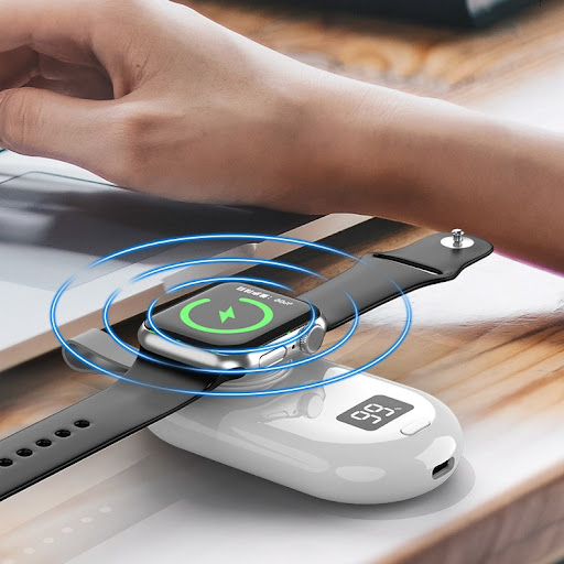 Title 4, Plastic Wireless Power Bank Portable Wirelessly...