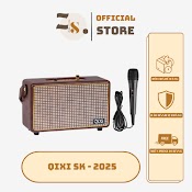 Loa Bluetooth Qixi Sk - 2025, Loa Karaoke Âm Thanh Hay Tích Hợp Cổng Micro 6.5 Karaoke Micro Không Dây Bh 06 Tháng