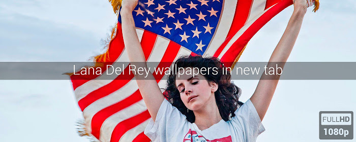 Lana Del Rey Wallpapers New Tab marquee promo image