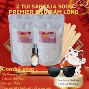 1Kg Sáp Vào Túi Zip [ Tặng Se Rum Hoa Nhài + Quà Tết 1 Kính & Bao Lì Xì ]