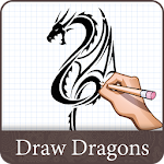 Cover Image of Скачать How To Draw Dragon 1.4 APK