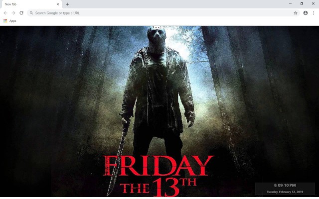 Friday The 13th: The Game New Tab Theme