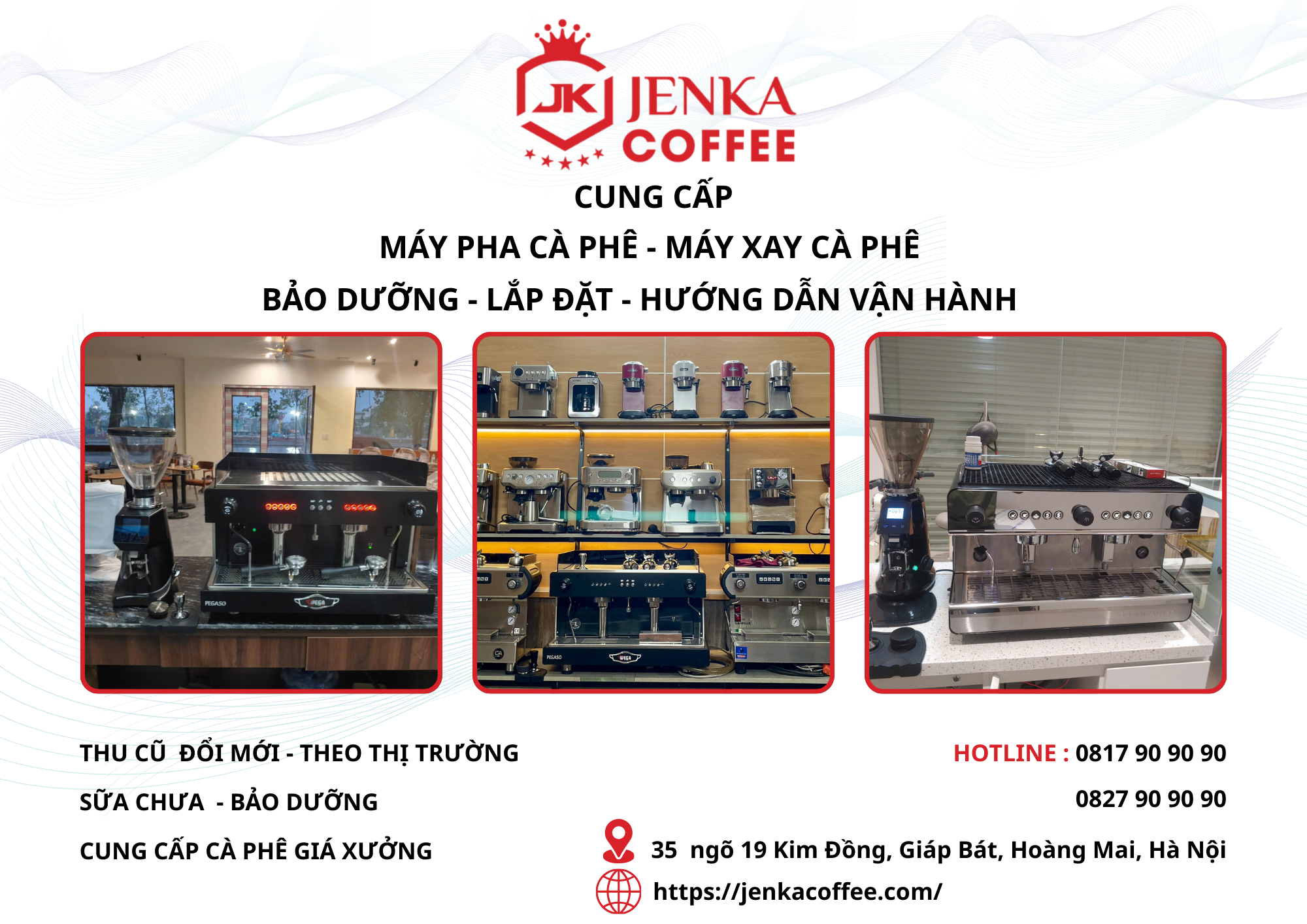Jenka Coffee - Dịch vụ cung cấp
